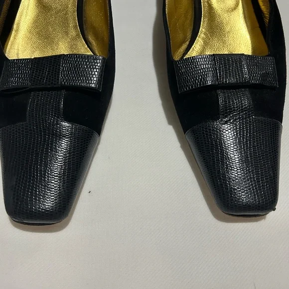 Susan van der Linde square toe flats - Picture 3 of 12